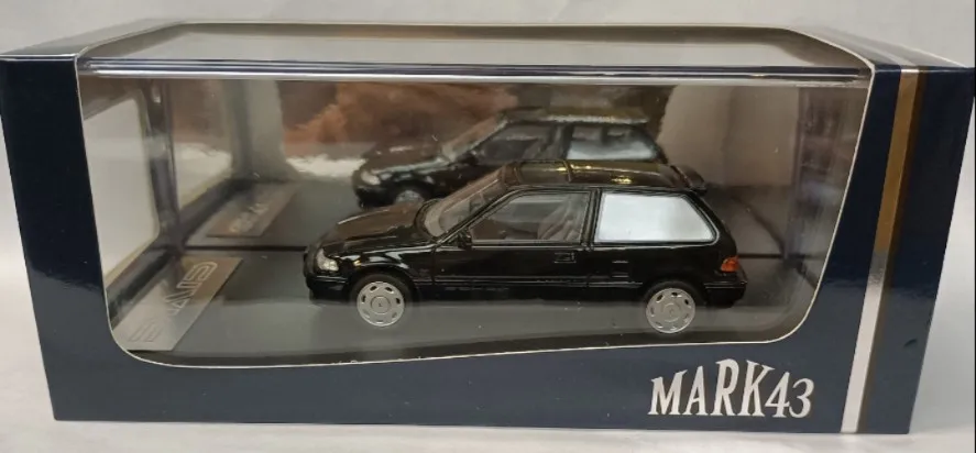 MARK43 1/43 Honda Civic EF3 negro coupe model Collection gift