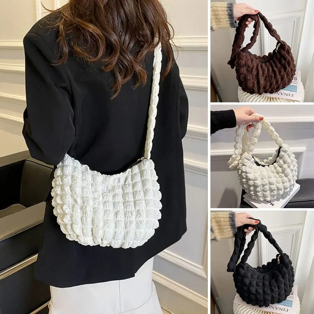 Women Girls Large Capacity Crossbody Shoulder Bags Female Totes Underarm Bags Causual Shopping Handbags