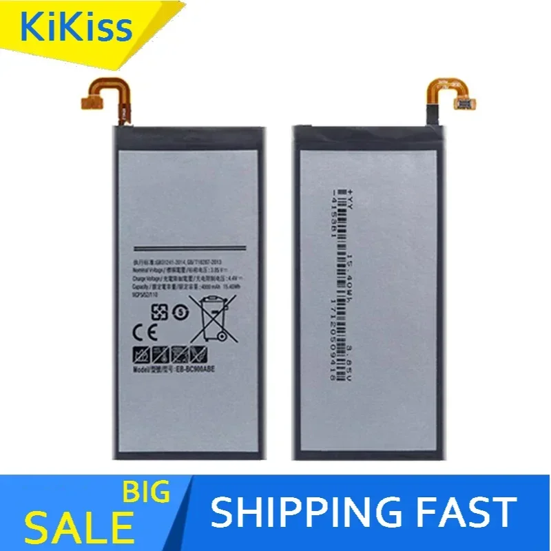 4000Mah Replacement Battery EB-BC900ABE For Samsung Galaxy C9pro C9 Pro Duos SM-C9000 SM-C9008 SM-C900F SM-C900Y