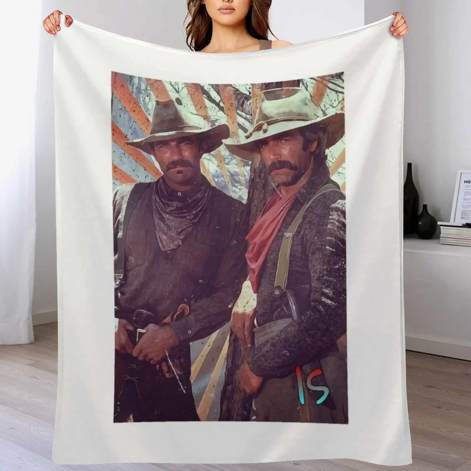 Sam Elliot Actor Received Many National Awards Golden Globe Academy Sam Elliot Tom Selleck Music Throw Blanket