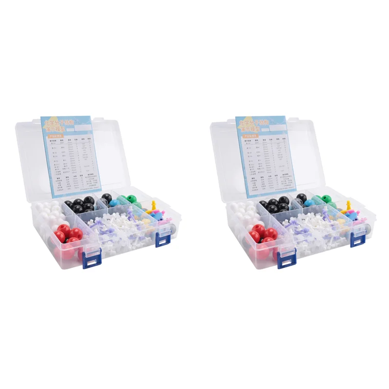 

DELAM-2X Molecular Model Kit, Organic Molecular Chemistry Set, Atom Model Kit For Lessons , Structures Building Kit
