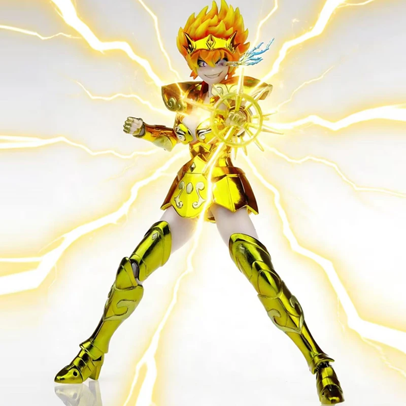 

Great Toys/GT Saint Seiya Myth Cloth EX Leo Sandy Holy Contract Female Zodiac Knights of Action Figure Model In Stock