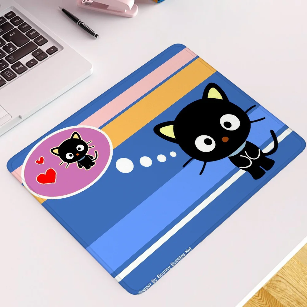 Custom Mouse Pad Anime Chococat Pc Gamer Girl Small Computer Mat Gaming Accessories Desk Accessory Game Mats Mousepad Company