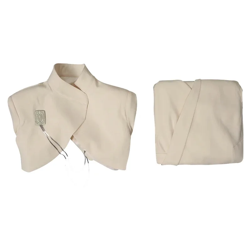 Mon Mothma Cosplay Fantasy Clothing TV Space Battle Andor Costume Disguise Adult Women Roleplay Fantasia Party Outfits cm;5