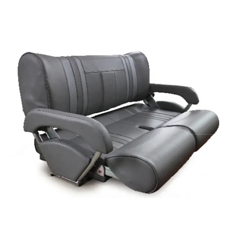 Marine Double Flip-Back 2 Persons Folding Boat Bench Seats