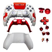 For PS5 Handle Face Shell Decorative Strip Shell Touchpad Gamepad Cover  Replacement Front Back Plates Handle Case For PS5