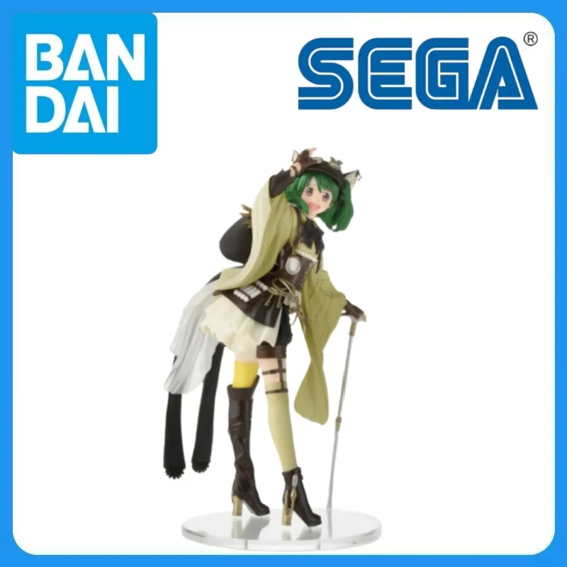 En Stock genuino SEGA Macross Frontier Ranka Lee Figurizm Alpha Oshare Macross Kakumei Ver figura de Anime juguetes de modelos de dibujos animados