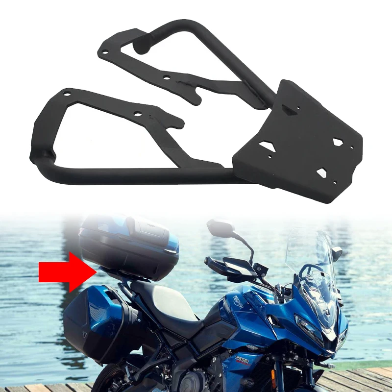 Fit For Tiger Sport 660 Tiger 660 Tiger660 2022-ON Motorcycle Accessories Thickened Luggage Rack Carbon Steel Rear Trunk Bracket