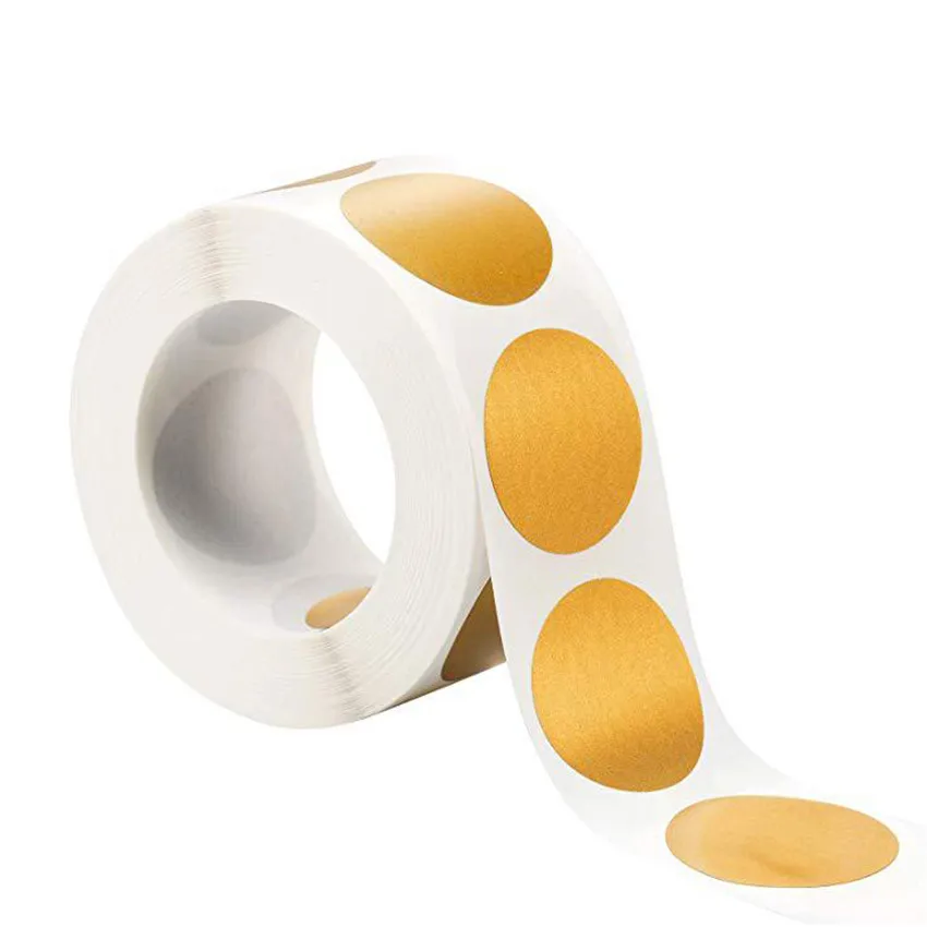 300pcs Gold / Silver Scratch Sticker DIY Ticket Party Game Scratch Lottery Decoration Toy Office Scrapbook  Stationery Stickers