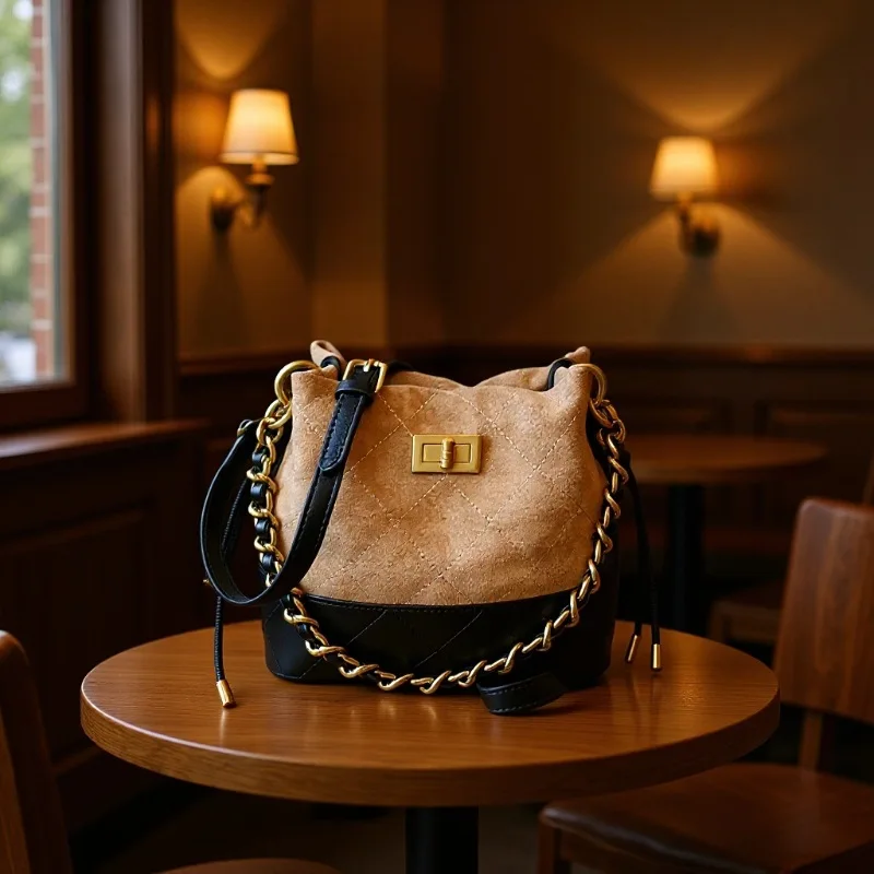 

Versatile 2025 Women Crossbody Bag, Summer Chain Bucket Tote, Multi-functional Large Capacity Bag for Daily Use & Outing