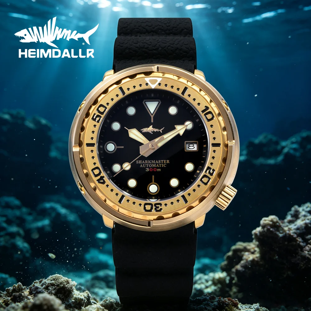 Men'S Fashion X - HEIMDALLR Aluminium bronze Watch For NH35