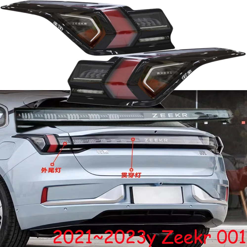 1pcs car accessories bumper tail light Hover Greatwall Zeekr 001 taillight LED HAVAL fog Taillamp Reflector 2021~2023y