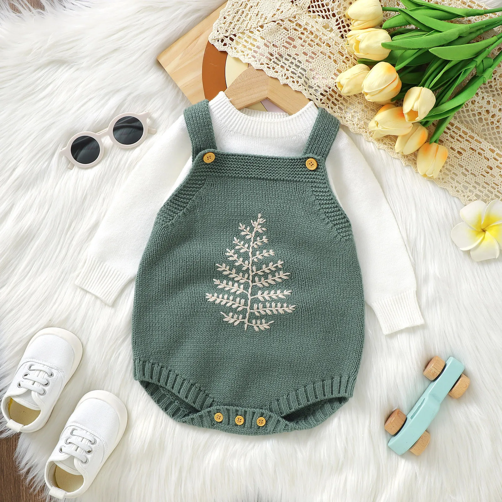 Baby Boys Girls Bodysuits Spring Summer Sleeveless Bodysuits Newborn Infant Jumpsuits Baby Clothes One Pieces Romper 0-18Months