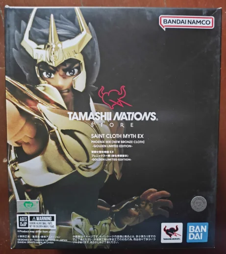 In Stock Bandai  Saint Cloth Myth EX Pegasus Seiya Andromeda Shun Action Figure Model