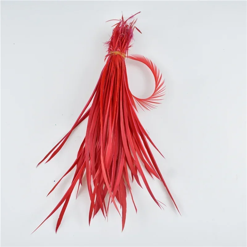 20 Stück Gänsefedern für Haaraccessoires, zum Basteln, für DIY-Schmuck, zur Dekoration von Kleidung, für Karneval, für Traumfänger, zum Nähen und für Handarbeiten. – Detail 10