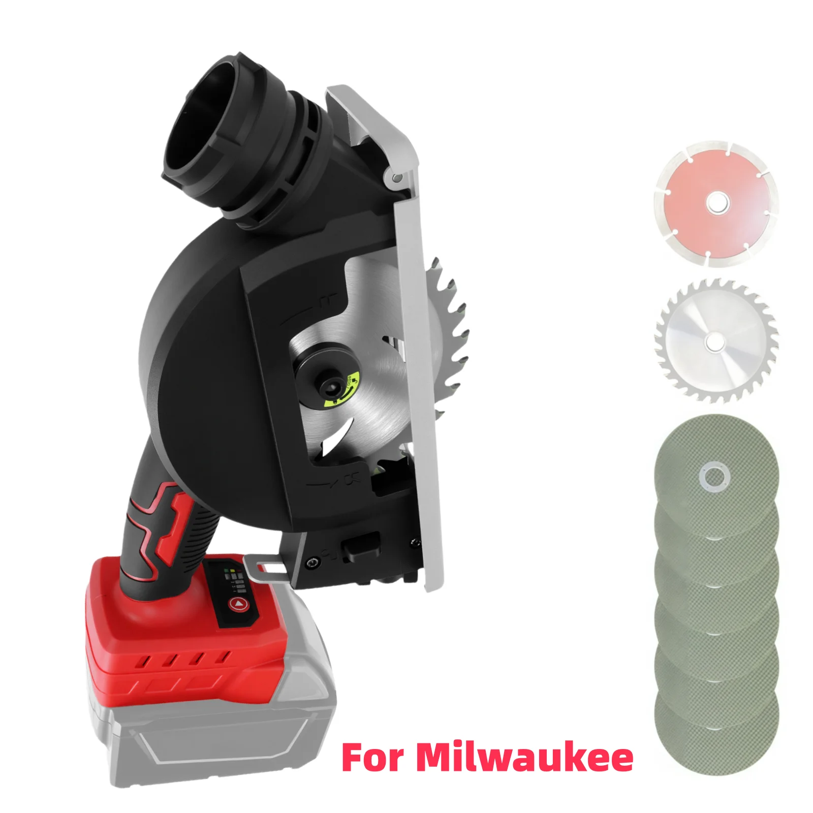 

For Milwaukee 18V Battery 3Speed 4-Inch Cordless Brushless Angle Grinder Versatile Electric Tool for Cutting Polishing Grinding