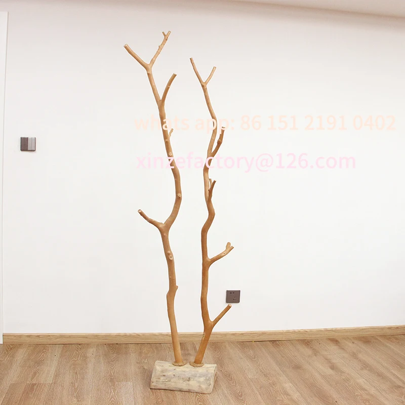 

Customizable ubrania z naturalnych suszonych gałęzi, nordycki, prosty, dekoracyjny, z kory drzewa, do sklepu odzieżow