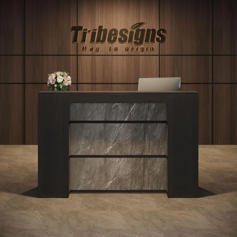 Reception Desk With…