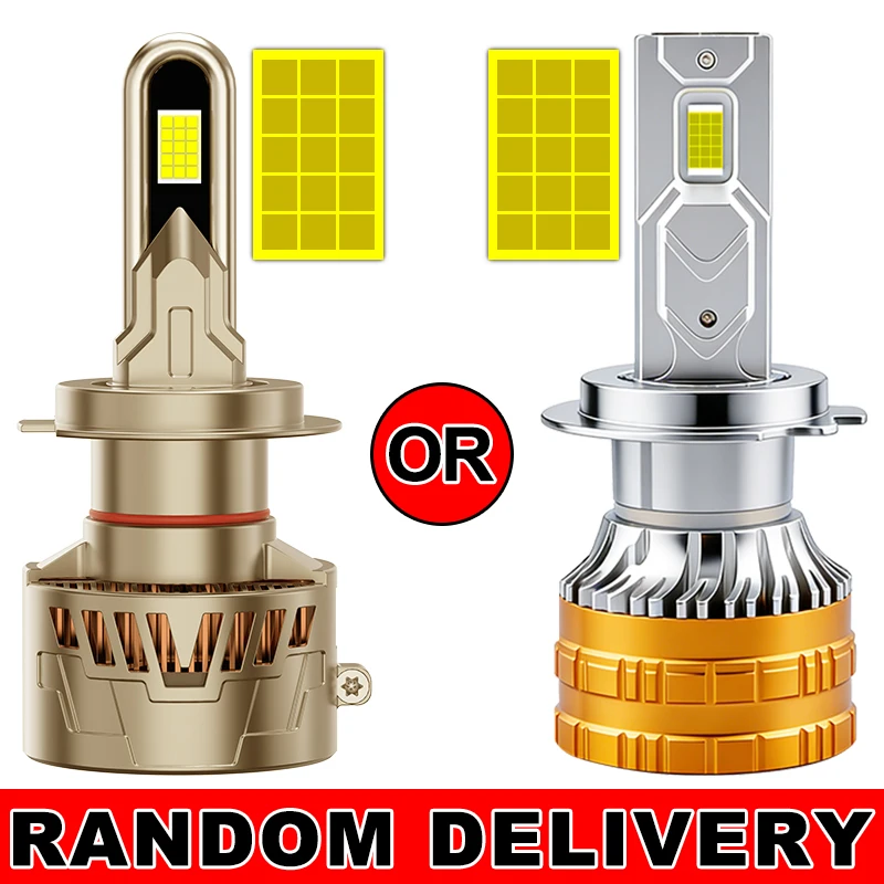 K5C PLUS H7 H11 H1 H4 Led Headlight Bulbs CANbus LED HB3 HB4 Double Copper Tube 9005 9006 9012 880 881 HIR2 Led Light Kits 12V
