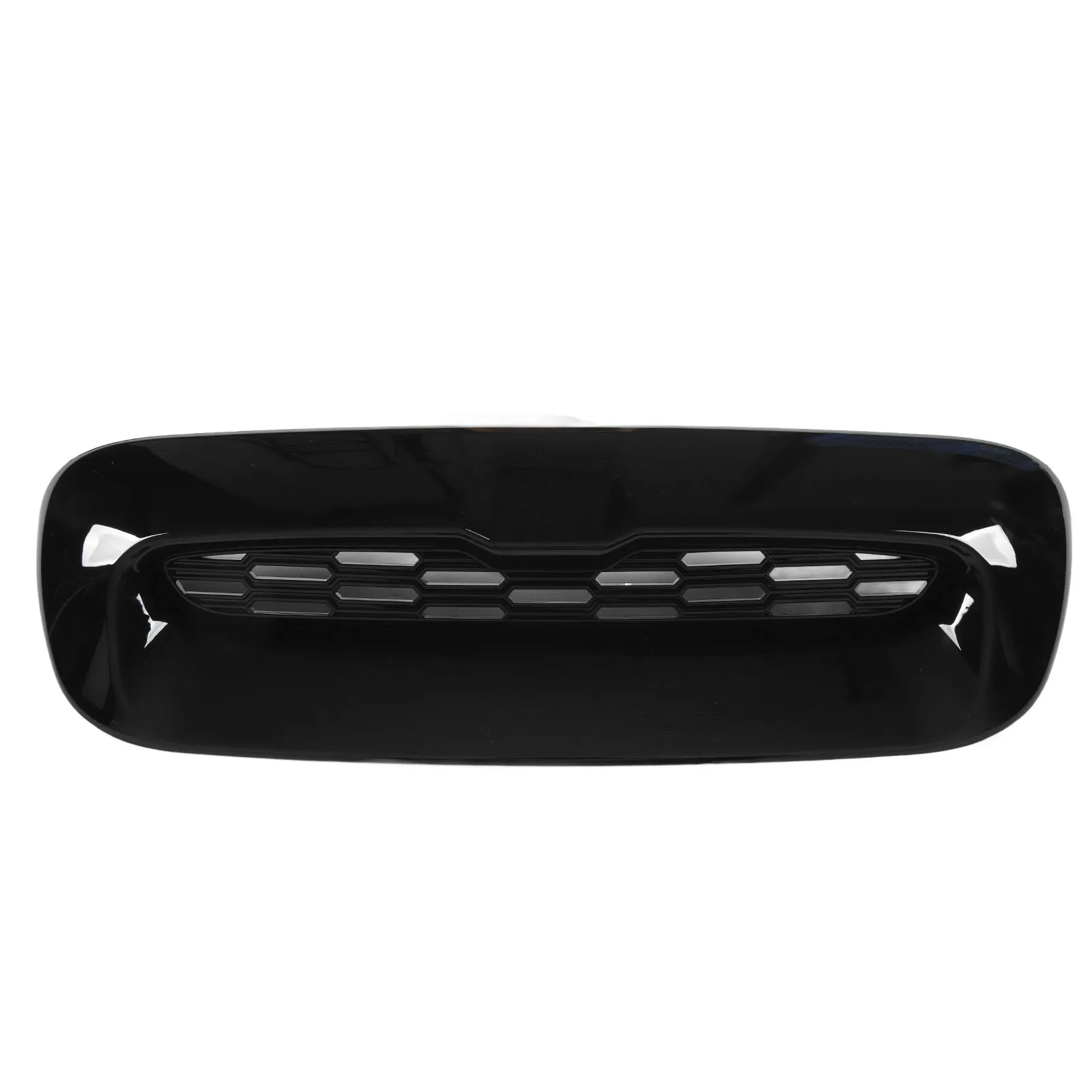 

2PCS Front Engine Hood Vent Trim (Bright Black, With Mesh, Air Outlet Cover, For Mini Cooper) - Car Exterior Mod Part