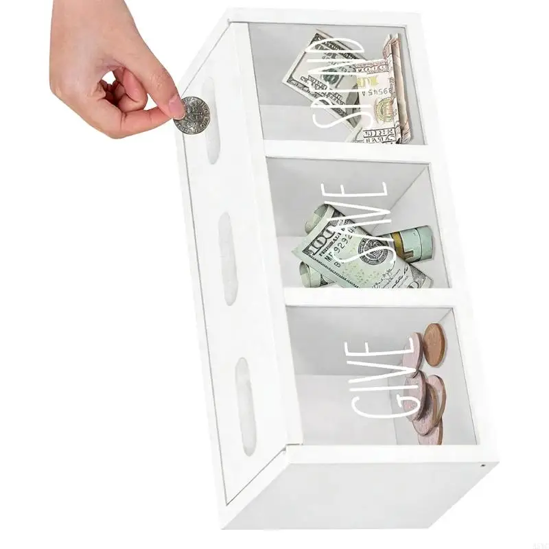 A5YC Multifunctional Kids Piggy With Lid And Space Saving Wall Hook