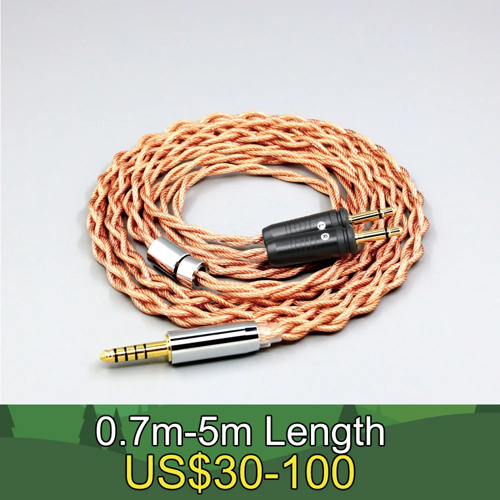 同軸シールドイヤホンケーブル,7n occグラフェンケーブル,フォーカルクリア,elex,elegia,stellia,デュアル3.5mmピン,ln008269に適しています