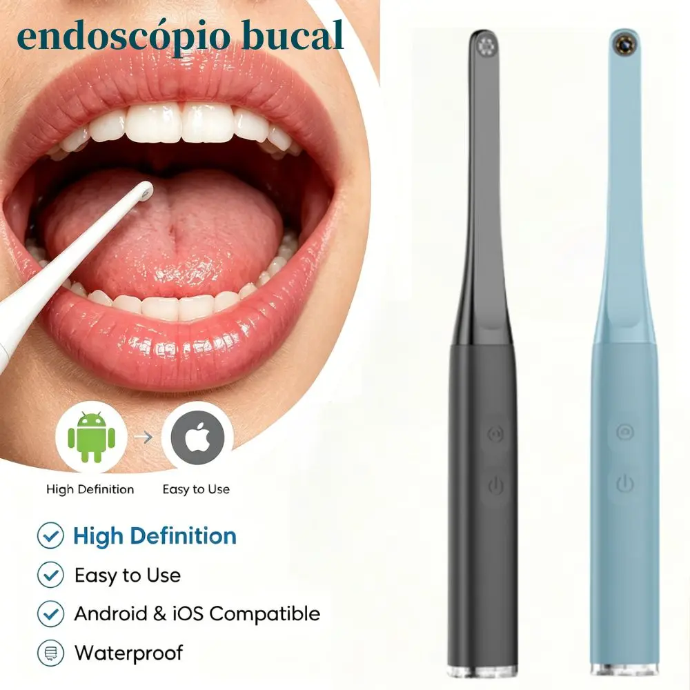 Visual Oral Camera WIFI Oral Examination Camera IP67 Waterproof Endoscope Camera Home Oral Care Tool