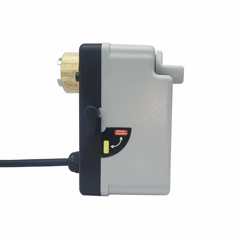 Mosiężny zawór kulowy z napędem 3-przewodowy dwuosobowy siłownik elektryczny AC220V 3-drogowy / 2-drogowy DN15 DN20 DN25 DN32 DN40 z przełącznikiem ręcznym