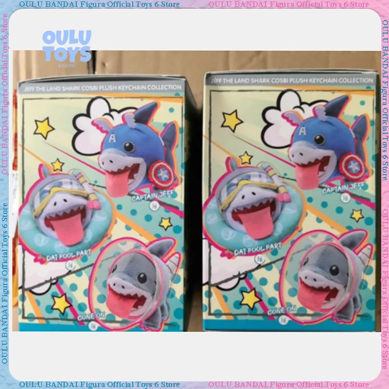 

Official Hot Toys Marvel Rivals Mystery Pendants! Soft COSBI Plush Keychains for Backpacks | Landshark Jeff Anime Desk Decor