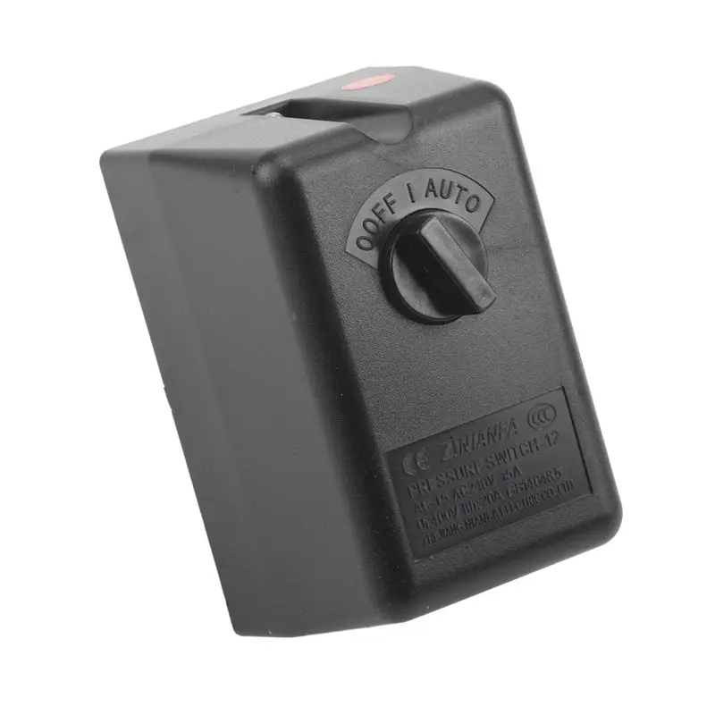 HOT-2-Phase 220V 15A Air Compressor Pressure 9-12Kg Pressure Switch For Compressor Air Compressors Switch Control Home Tools