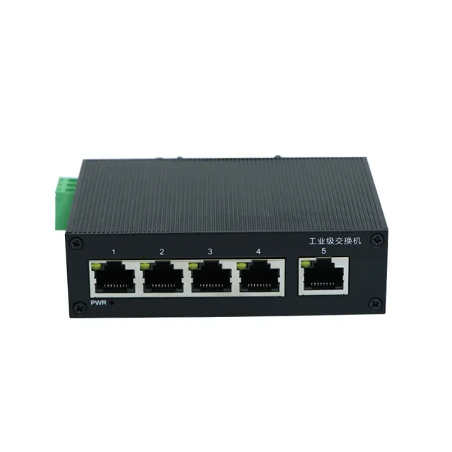 

Good Thing Recommendation Industrial 100 Megabit Network Switch DIN Rail Mounting Camera Monitoring Hub 5-port Network Switch