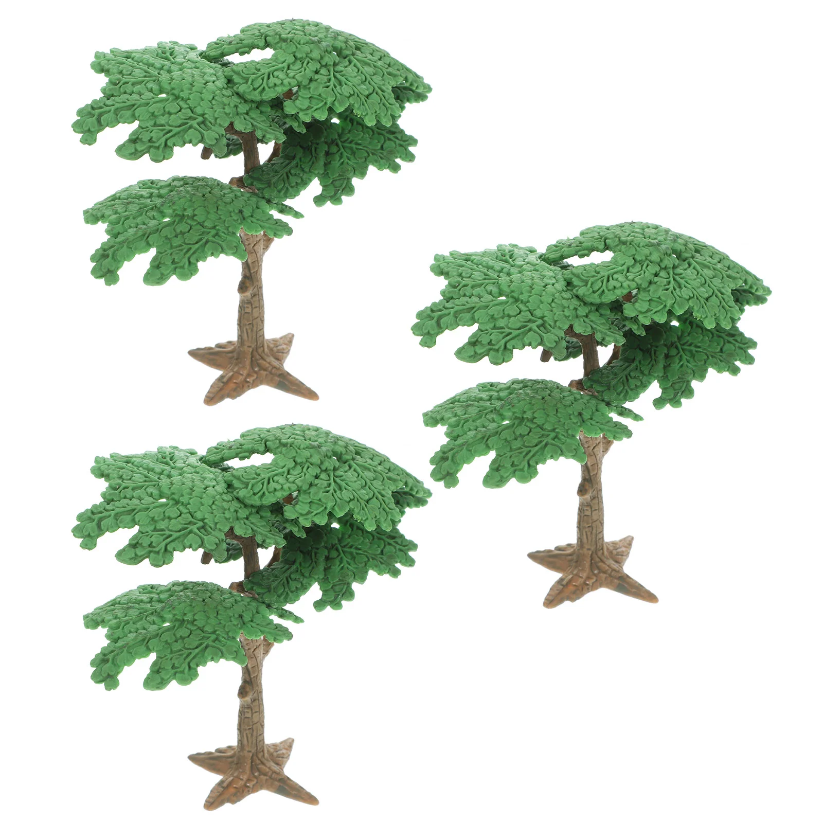 Landscape Tree Toys Cypress Figurine Model Miniature Fake Trees for