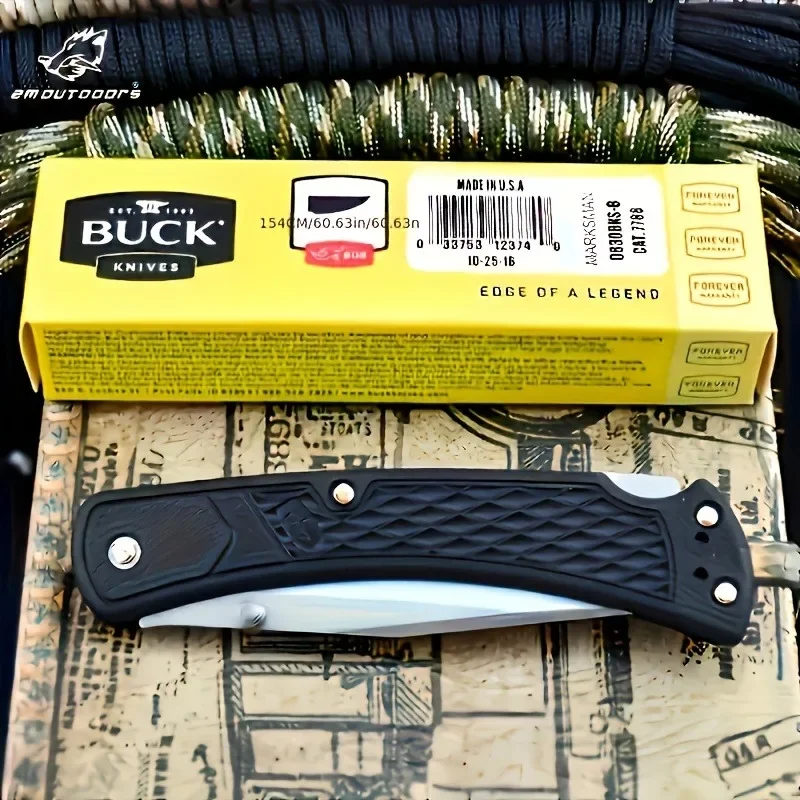 Multi-purpose BK 110 Slim Folding Pocket Knife Hunting Tactical Kitchen Outdoor Camping Barbecue Portable Fruit Multitools Knife