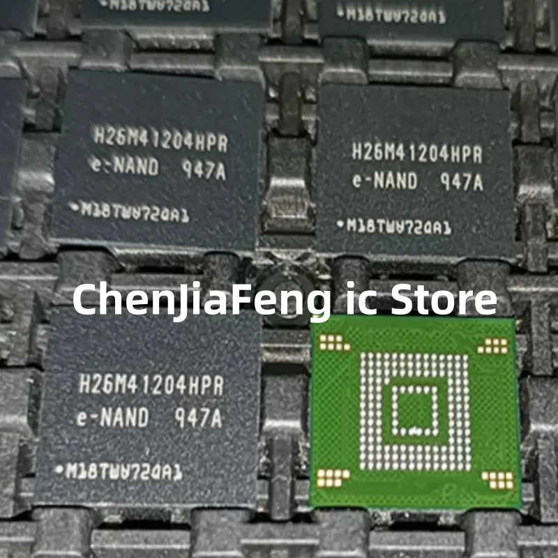 1PCS~10PCS/LOT  H26M41204HPR  EMMC  BGA153   New original