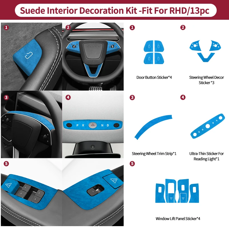 Model 3 Blue RHD