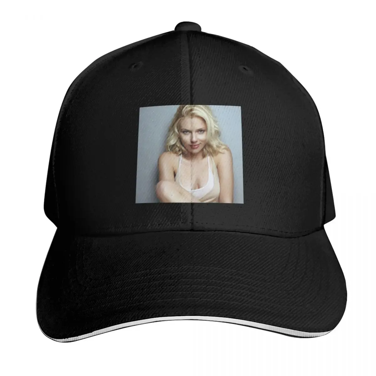 Scarlett Johansson Baseball Cap Wild Ball Hat Hat Man For The Sun Golf Wear Bobble Hat Women Caps Men's