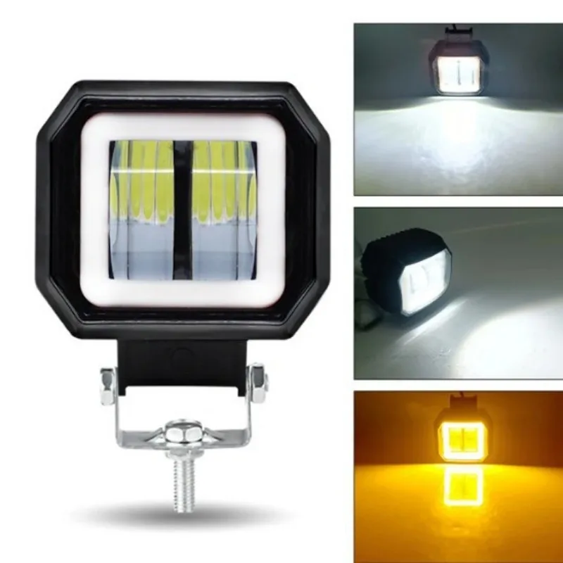 TCYATO المبيعات المباشرة للمصابيح الأمامية LED للسيارات، وشرائط إضاءة العمل LED المربعة، والأضواء الكاشفة للفتحة، والدراجات النارية #3