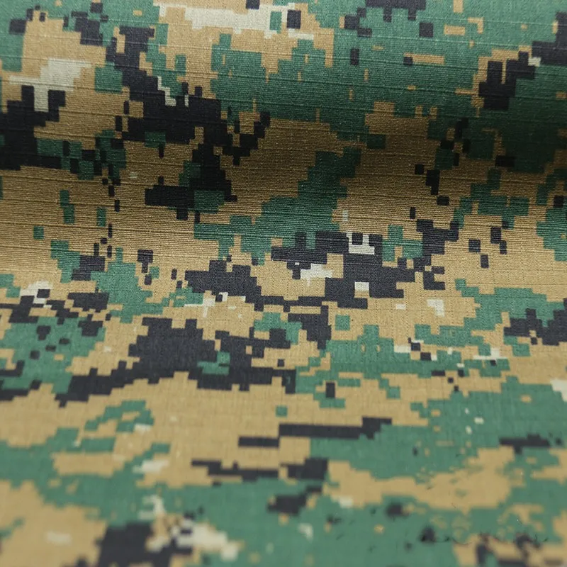 TC65/35 American Digital Camouflage MAPPART Fabric CQB USMC Polyester Cotton Plaid Cloth Tactical Clothes DIY