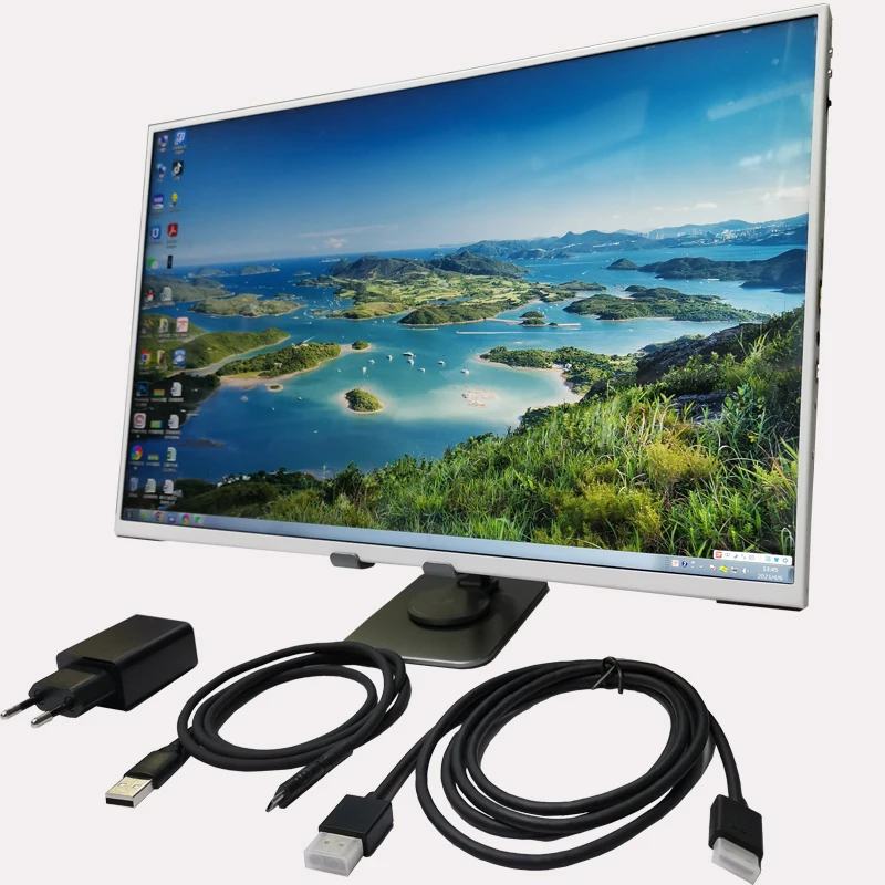 2K Display portátil 16 "2560X1600IPS Vista completa duplo canal HD USB5V2A ou DC12V2A esquema de alimentação