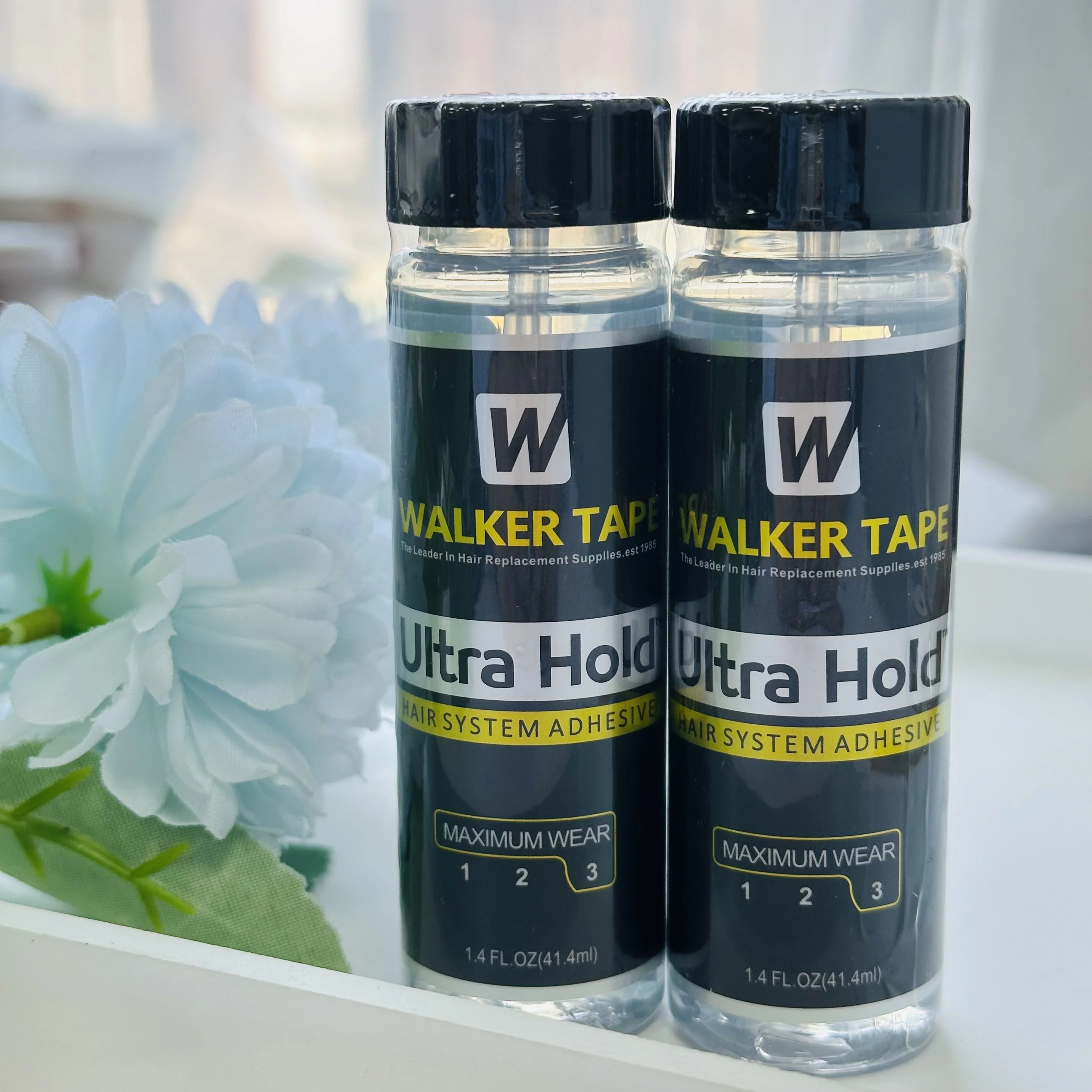 Клей для волос Ultra Hold Walker, клей для кружевного парика, 41 мл, клей для кружевного парика, водонепроницаемый мужской клей для парика, клей для волос для кружевного парика