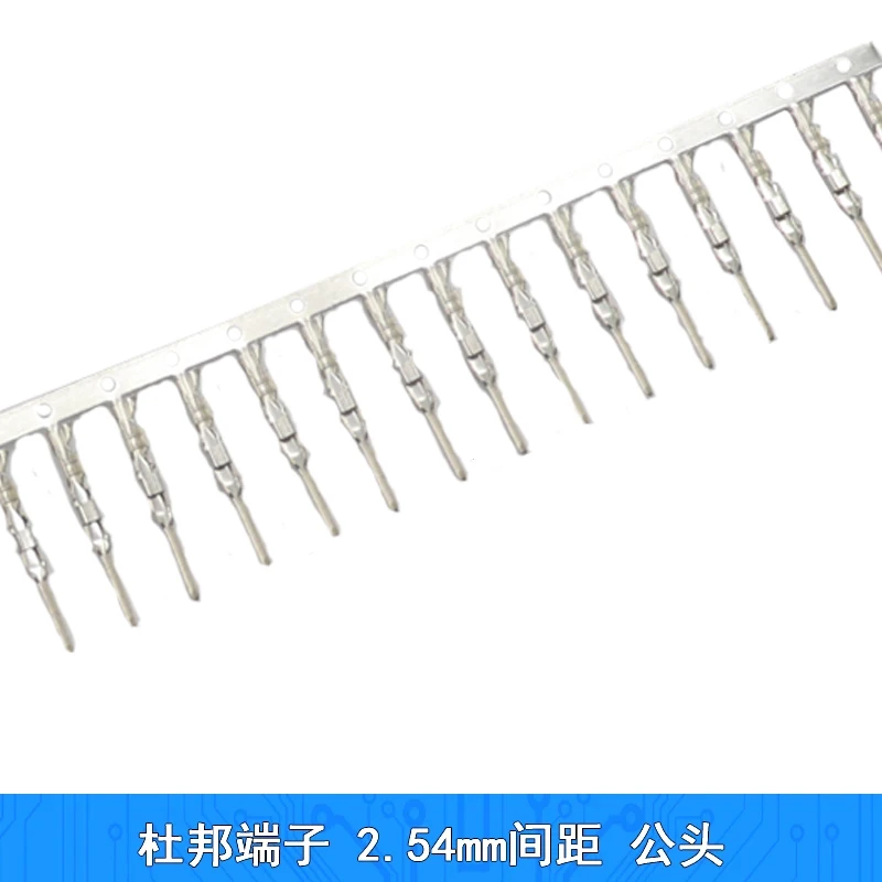 【300-50PCS】Dupont Connector 2.54mm Male and Female Pin Connector Crimping Terminal Kit fit for 2.54 Connector Housing Jumper W