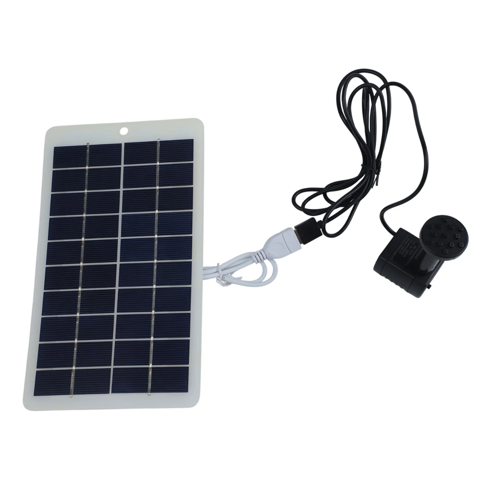 

Water Display Pump Solar Water Fountain 120L h Flow Rate 1.5M Pump Line Easy Installation Solar Water Fountain Pump