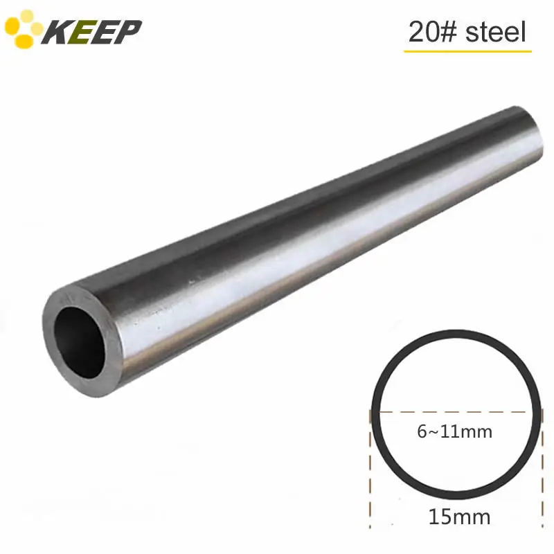 

Carbon steel tube precision hollow round pipe OD 15mm ID 6mm to 13mm polishing inside outside