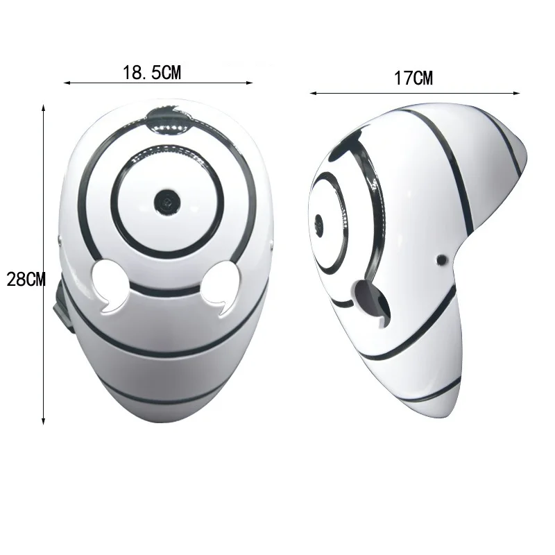 หน้ากากนารูโตะ โอบิโตะ ของตกแต่งฮาโลวีน หน้ากากอนิเมะการ์ตูน ของตกแต่งเทศกาล อุปกรณ์คอสเพลย์ ของตกแต่งงานปาร์ตี้ ของขวัญ