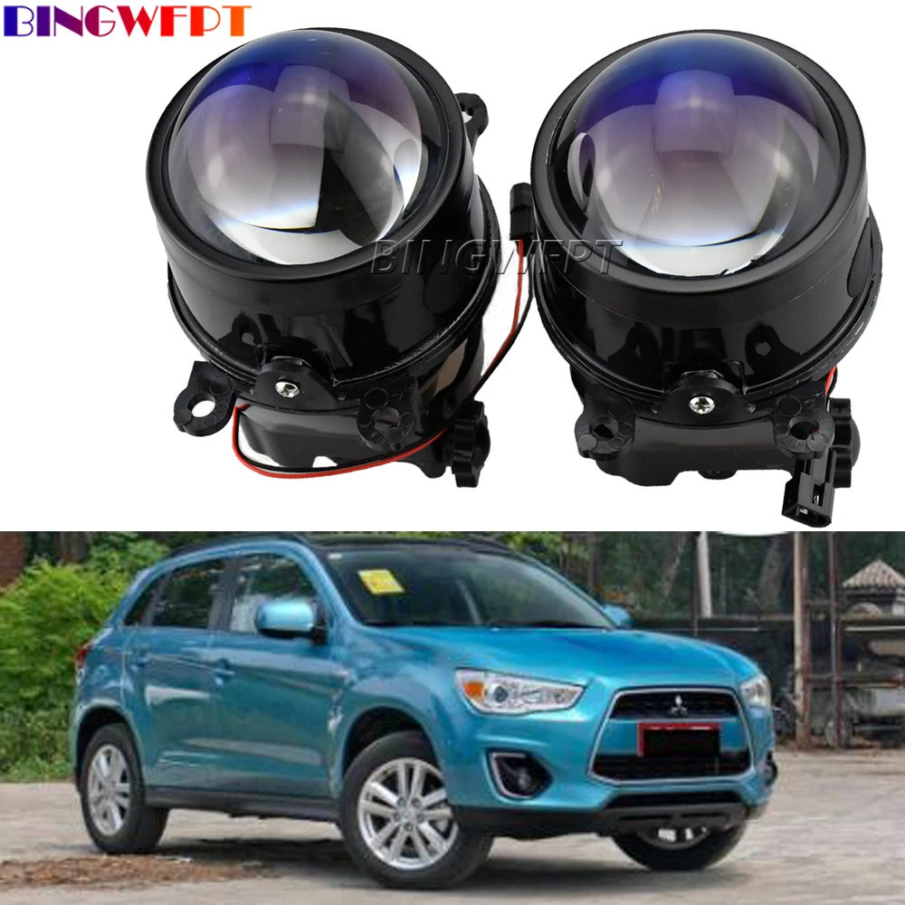 2Pieces New LED Fog Light  For Mitsubishi ASX 2014 Outlander Sport RVR 2011 2012 2013 2014 2015  Fog Lamp Headlights