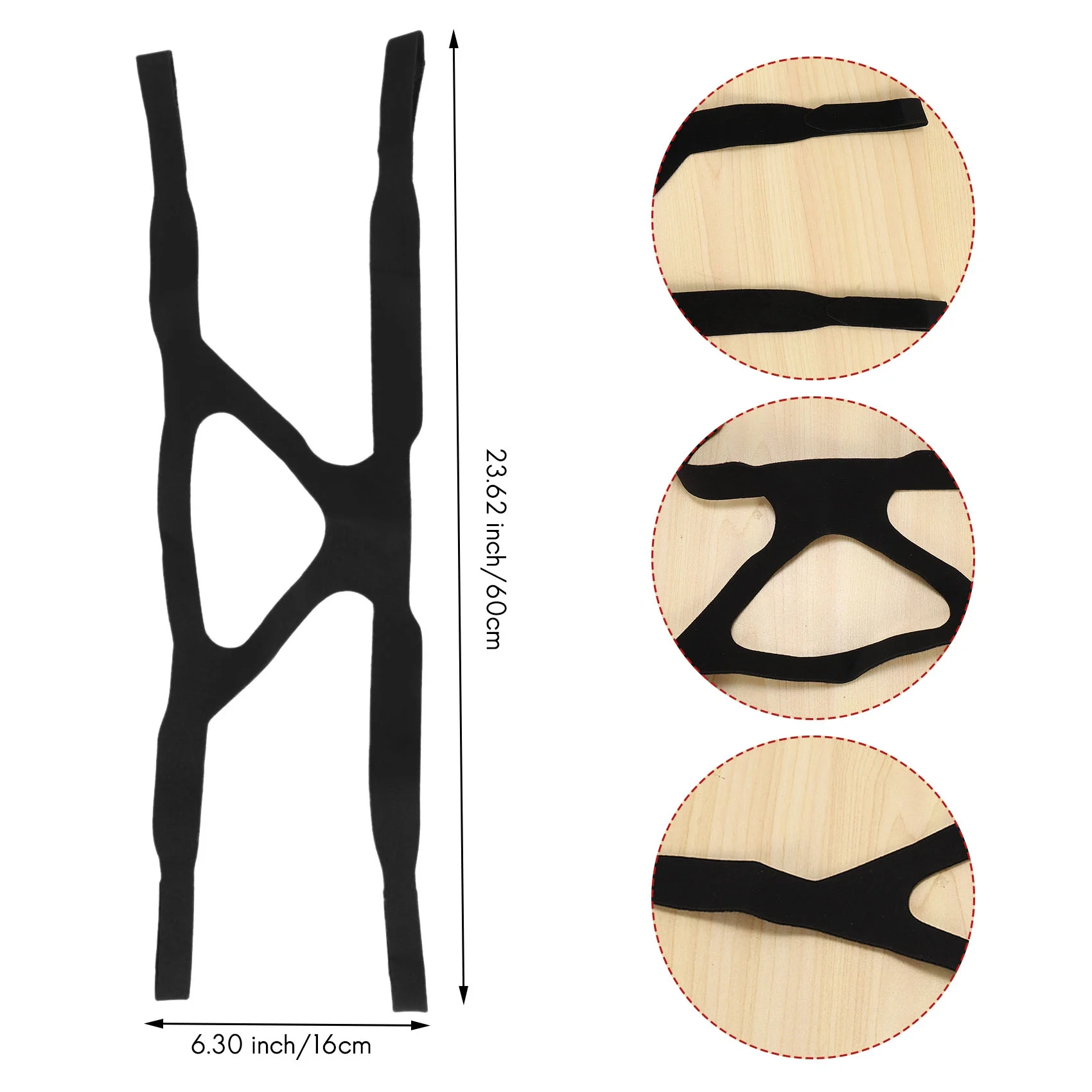Sangle universelle pour équipement de sauna CPI-Mask, série Mirage temporel, vaccination Philips ironics, équipement de sauna uniquement