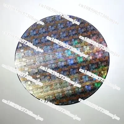 Semiconductor Silicon Wafer 12 inch CPU Wafer Silicon Science Technology Pendulum Piece Birthday Gift Photoetching Circuit Chip