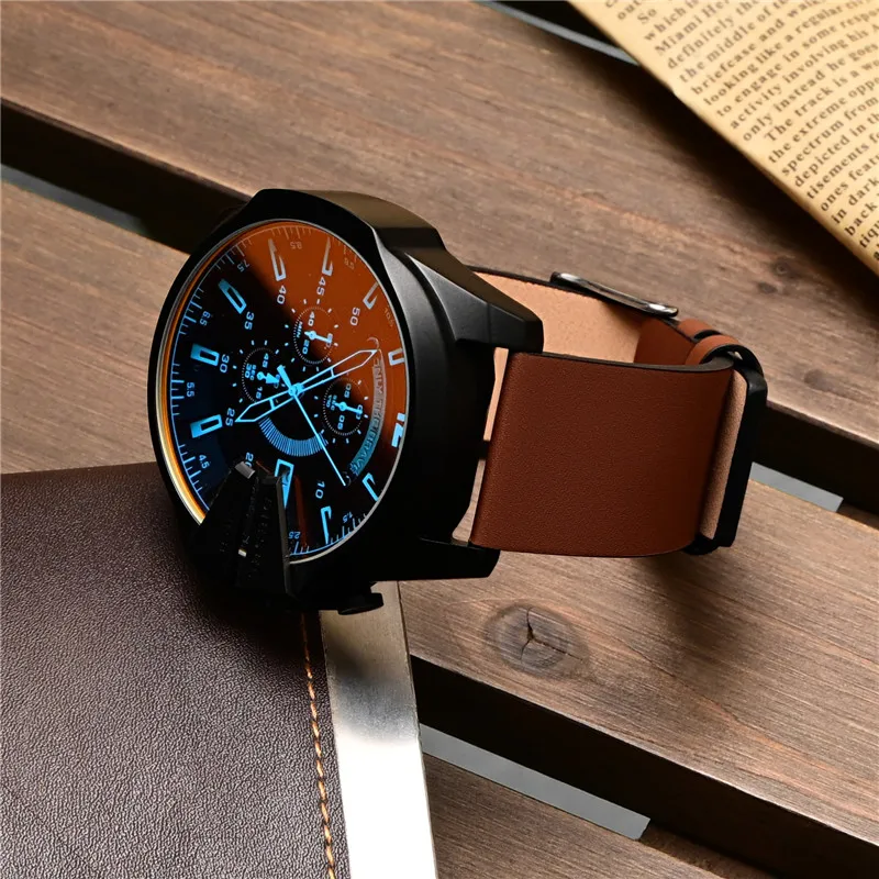 22/24/26/28/30mm Genuine Leather Watch Strap for Diesel DZ7257 DZ4323 DZ1657 Cowhide Men Replace Watch Band Wrist Bracelet