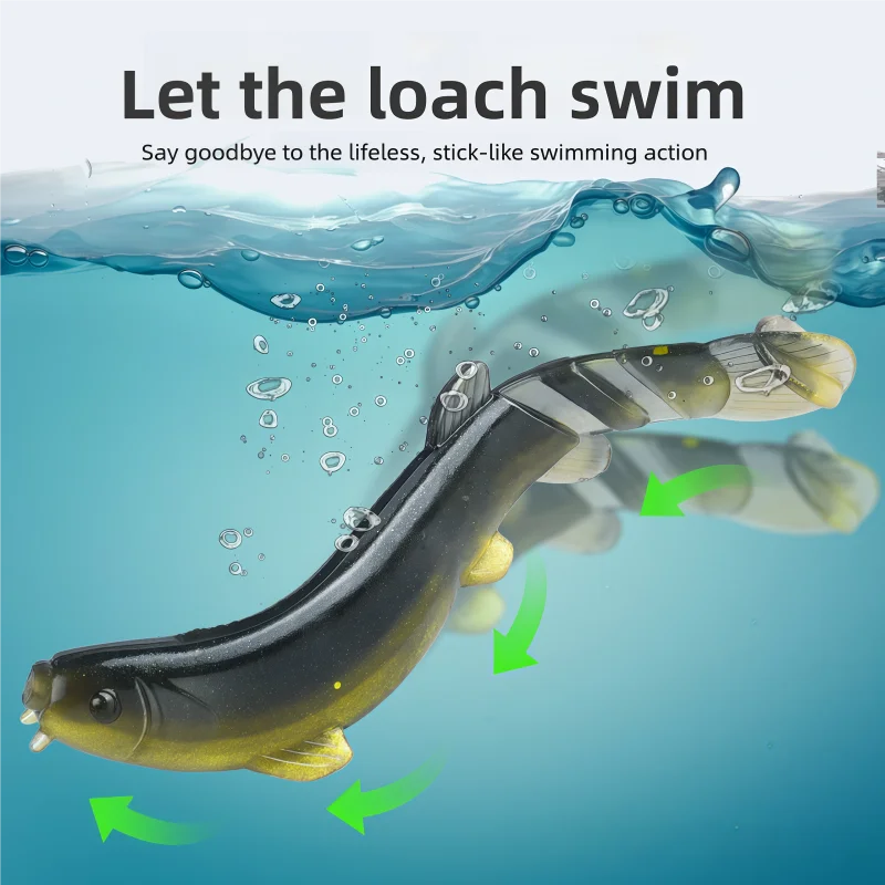 

Fishing Simulation Loach Lure Soft Bait Perch Black Hole Ultra Soft Micro Object Biomimetic Bait Fishing Bait Supplies