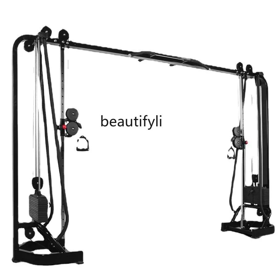 Fitness Equipment Breast Push Butterfly Machine Clip Breast High and Low Back Pull Equipment Gym, Professional Strength Training